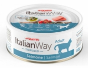 Italian Way Консервы для стерилизованных кошек с лососем (Wet Cat Sterilized Salmon) UITWA03192 80 г