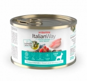 Italian Way Облегченные консервы для собак с форелью и черникой (Wet Ideal Weight Trout/Blueberry) UITWA15360 150 г