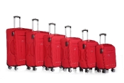 Чемодан L’Case New York L с расширением 75х47х31+5см (27) со съемными колесами. Красный