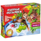 Настольная семейная игра "Озорные Обезьянки" 1000 г