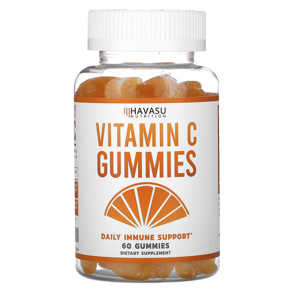 Havasu Nutrition Vitamin C Gummies Daily Immune Support 60 Gummies