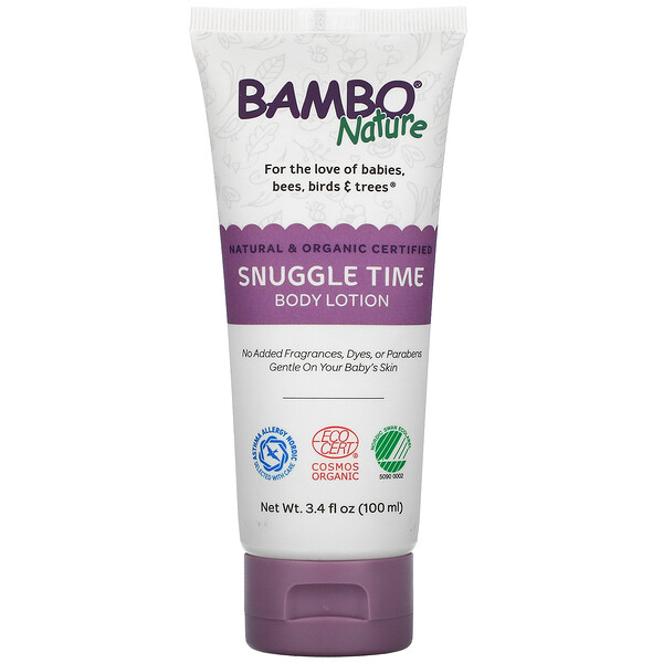 Bambo Nature Snuggle Time Body Lotion 3.4 fl oz (100 ml)