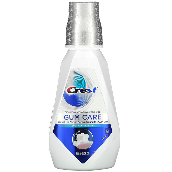 Crest Gum Care Mouthwash Cool Wintergreen 16.9 fl oz (500 ml)
