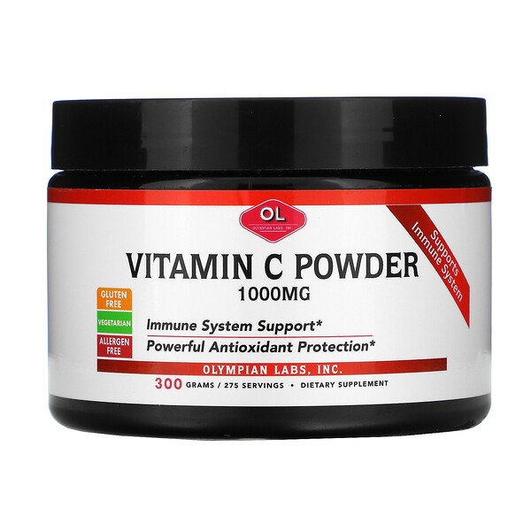 Olympian Labs Vitamin C Powder 1 000 mg 10.58 oz (300 g)