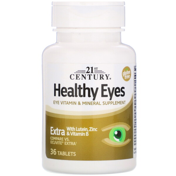 21st Century Healthy Eyes Extra 36 Tablets