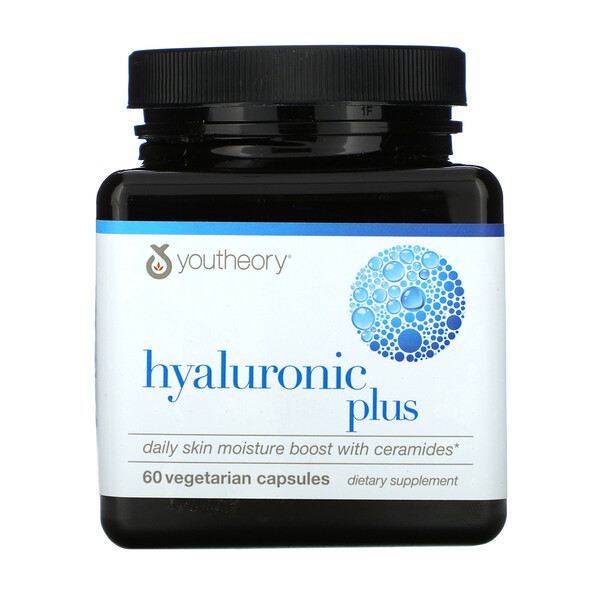 Youtheory Hyaluronic Plus 60 Vegetarian Capsules