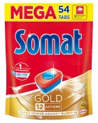 Somat Gold Таблетки для посудомоечной машины 54 шт 1,04 кг