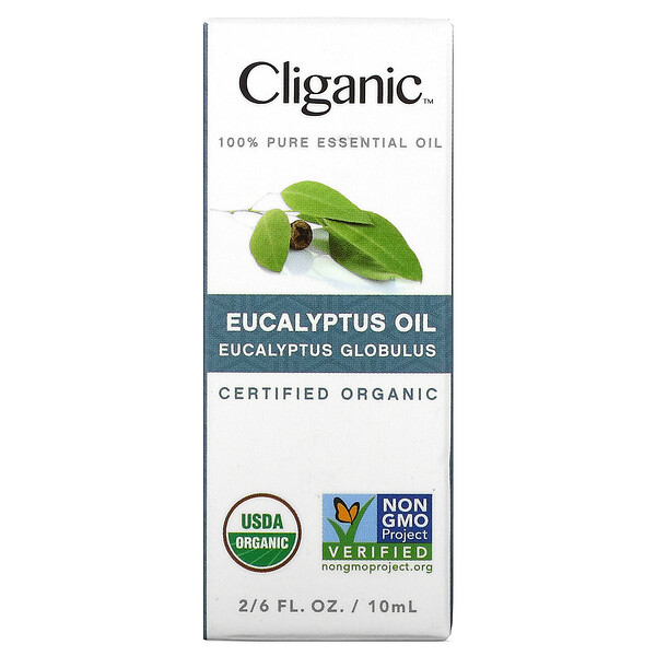 Cliganic, 100% Pure Essential Oil, Eucalyptus