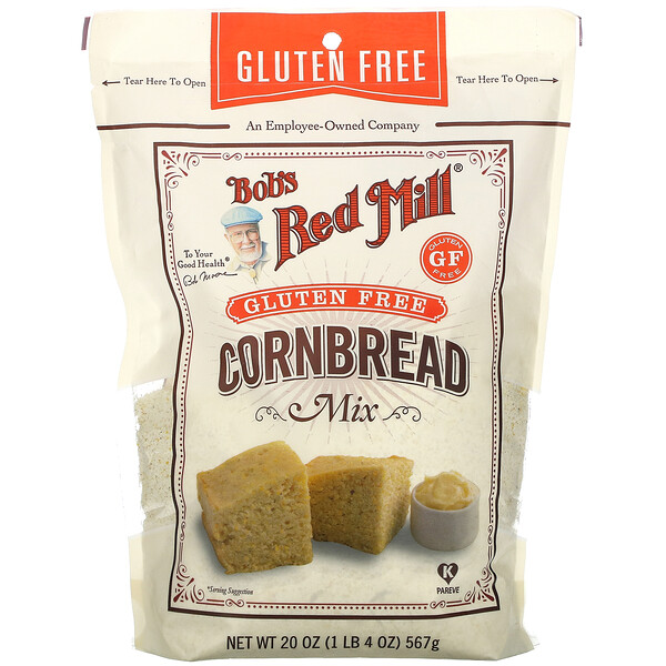 Bob&#x27;s Red Mill Cornbread Mix Gluten Free 20 oz (567 g)