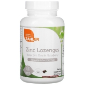Zahler Zinc Lozenges Bioactive Zinc & Elderberry Elderberry 90 Chewable Lozenges
