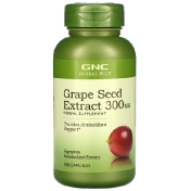 GNC Herbal Plus Grape Seed Extract 300 mg 100 Capsules