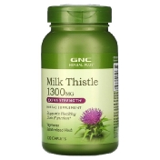 GNC Herbal Plus Milk Thistle Extra Strength 1 300 mg 120 Caplets