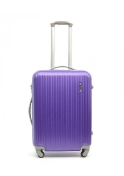 Чемодан Ananda Line (M23), 64x25x44 см, Abs-пластик, кодовый замок. Фиолетовый 3,5 кг