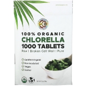 Earth Circle Organics 100% Organic Chlorella Tablets 1 000 Tablets 8.75 oz (248 g)