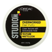L&#x27;Oreal Studio Line Overworked Hair Putty 1.7 oz (50 g)