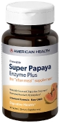 American Health Chewable Super Papaya Enzyme Plus, 90 таблеток