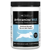 International Veterinary Sciences Arthramine Max Maximum Strength Hip And Joint Support Dogs Bacon 90 Soft Chews