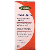 Flora Iron+ Herb With B-Vitmain Complex 7.7 fl oz ( 228 ml)