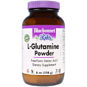 Bluebonnet Nutrition Порошок L-глютамин 8 унций (228 г)