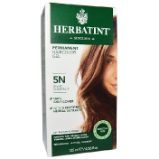 Herbatint Перманентная краска-гель для волос 5N светлый каштан 4 56 жидкой унции (135 мл)