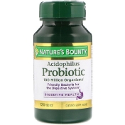 Nature&#x27;s Bounty Пробиотик ацидофилус 120 таблеток