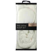 Kitsch The Satin Sleep Set Ivory 3 Piece Set
