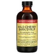 Honey Gardens Wild Cherry Bark Syrup 8 fl oz (240 ml)