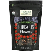 Frontier Natural Products Organic Hibiscus Flowers 5.82 oz (165 g)