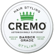 Cremo Premium Barber Grade Hair Styling Cream 4 oz (113 g)