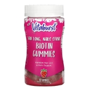 Vitaburst Biotin Gummies Strawberry Flavor 60 Gummies