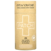 Patch Natural Bamboo Strip Bandages Cuts & Scratches Light 25 Eco Bandages