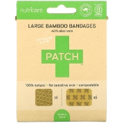 Patch Large Bamboo Bandages with Aloe Vera 10 Mix Pack