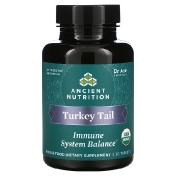 Dr. Axe / Ancient Nutrition Turkey Tail Immune System Balance 30 Tablets