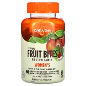 One-A-Day Women&#x27;s Fruit Bites Multivitamin Natural Fruit 60 Bites