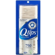 Q-tips Original Cotton Swabs 750 Swabs