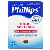 Phillip&#x27;s Stool Softener 60 Liquid Gels