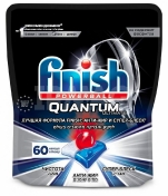 Finish Powerball Quantum Ultimate Таблетки для посудомоечных машин 14 г x 60 шт