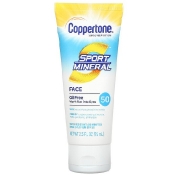Coppertone Sport Mineral Sunscreen Lotion SPF 50 Oil Free 2.5 fl oz (74 ml)