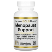 California Gold Nutrition добавка для поддержки в период менопаузы 90 растительных капсул