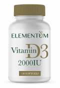 Elementum Vitamin D3 2000 Ме 120 капсул