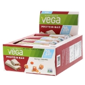 Vega Протеиновый бар соленая карамель 12 батончиков 2 5 унции (70 г)