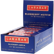 Larabar The Original Fruit & Nut Food Bar Черничный маффин 16 батончиков по 1 6 унции (45 г) каждый