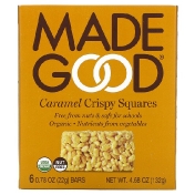 MadeGood Crispy Squares карамель 6 батончиков 22 г (0 78 унции)