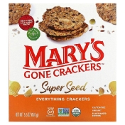 Mary&#x27;s Gone Crackers Super Seed зерновые крекеры ассорти 156 г (5 5 унции)