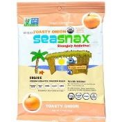 SeaSnax Toasty Onion Roasted Seaweed Snack 5 sheets - .54 oz (15 g)