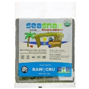 SeaSnax Raw Seaweed 10 sheets - 1 oz (28 g)