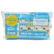 SeaSnax органические морские водоросли оригинальный вкус 6 пакетиков по 5 г (0 18 унции) каждый