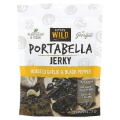 Savory Wild Portabella Jerky обжаренный чеснок и черный перец 57 г (2 унции)