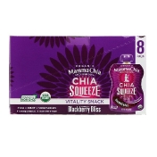 Mamma Chia Organic Chia Squeeze Vitality Snack ежевика 8 порций 99 г (3 5 унции)