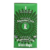 Mamma Chia Organic Chia Squeeze Vitality Snack Green Magic 8 порций 99 г (3 5 унции)